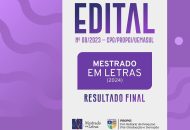 Thumbnail for the post titled: Divulgado resultado para a nova turma do mestrado em Letras da UEMASUL